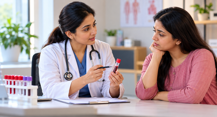 Low hemoglobin causes and symptoms consultation with doctor