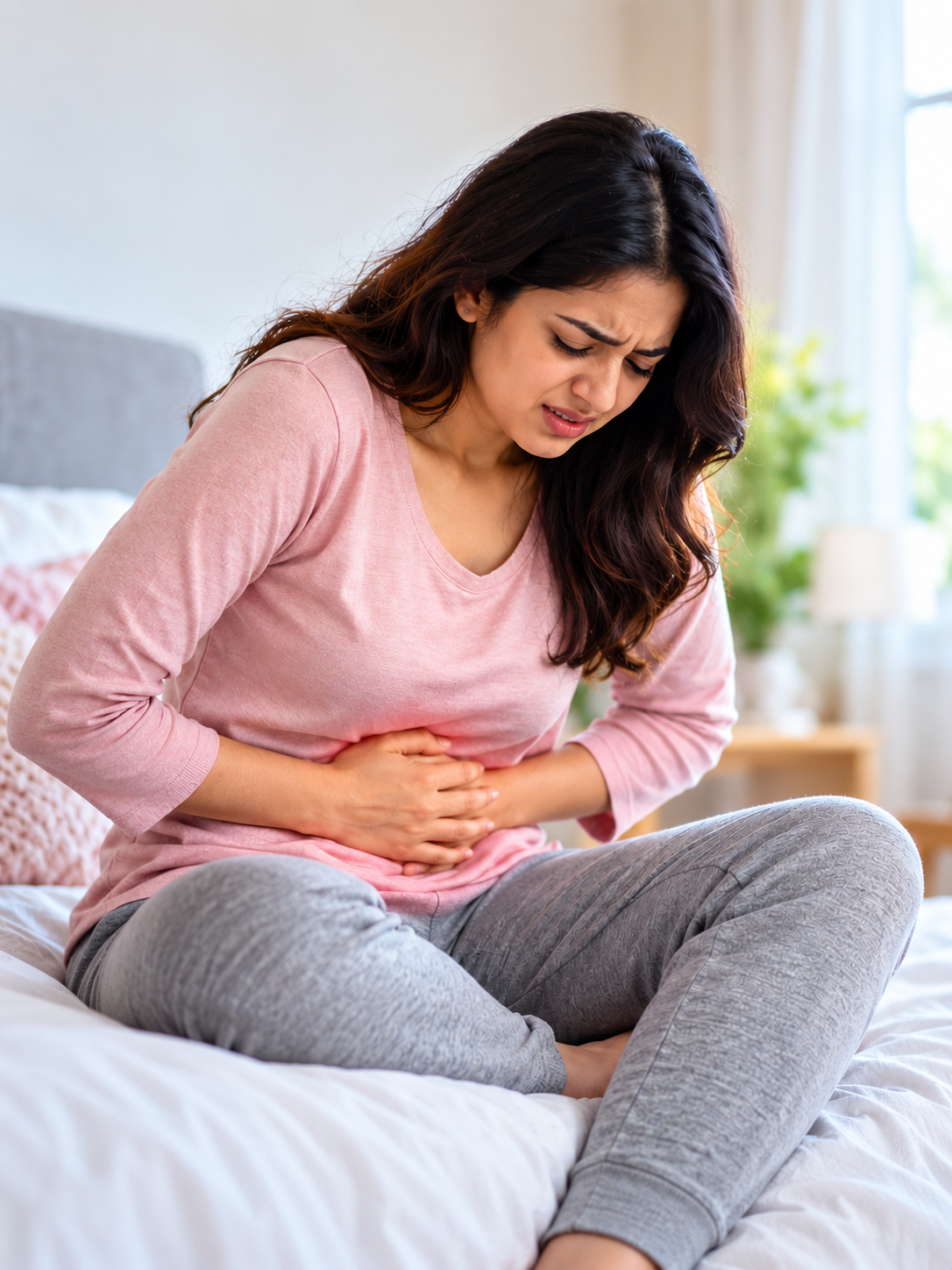 Endometriosis symptoms and severe menstrual pain in women