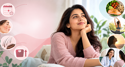 PCOS causes symptoms and treatment