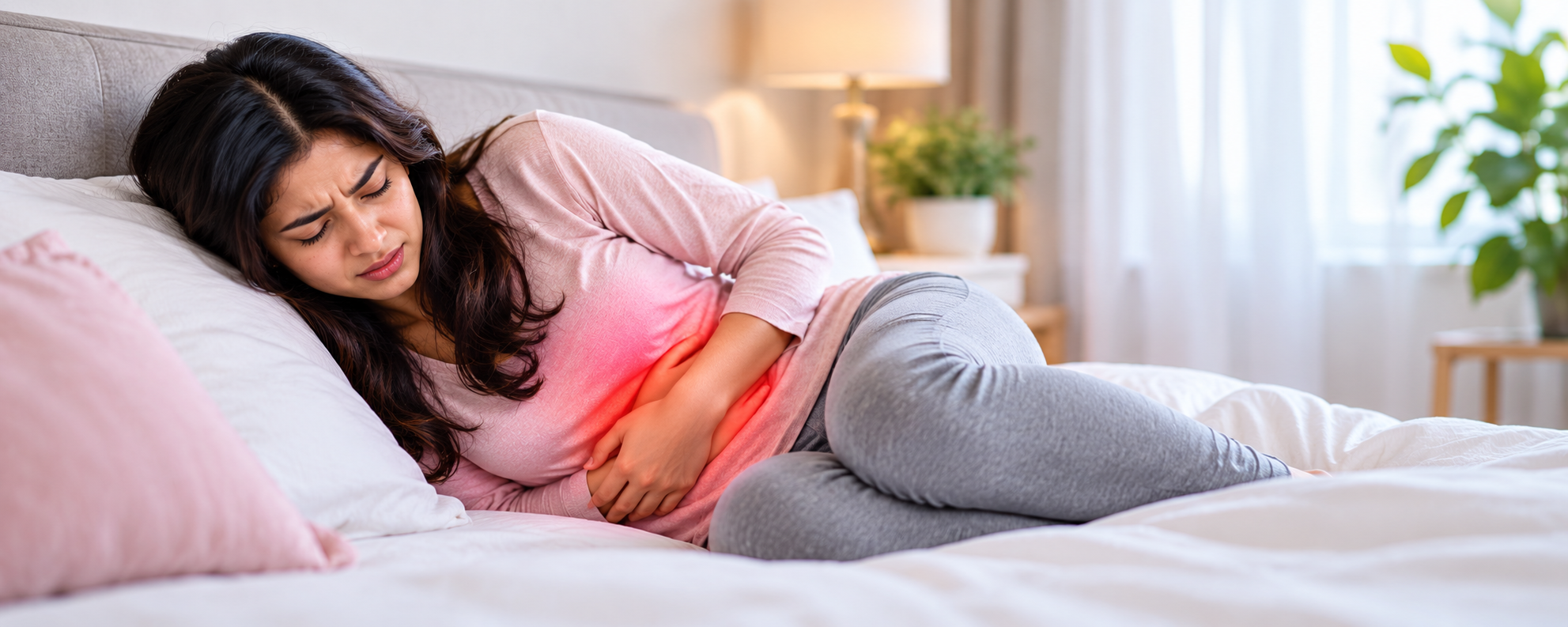 Endometriosis symptoms and severe menstrual pain in women