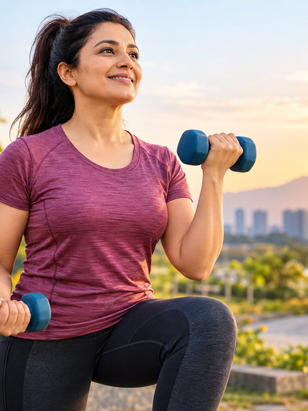 Fitness and strength training for healthy weight loss after 40