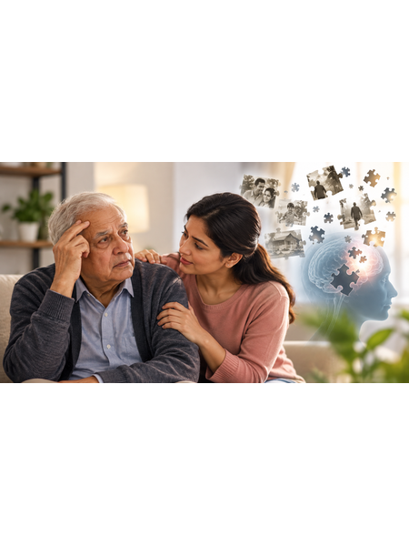 Family members supporting a loved one recently diagnosed with Alzheimer's disease